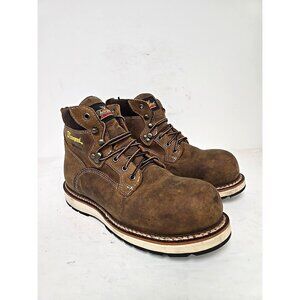 Thorogood Men's Iron River Series 6" Comp Toe 804-4146 WP Work Boot Brown 7.5EE